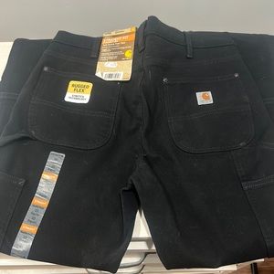 NWT carhartt womans straight leg twill double front pant